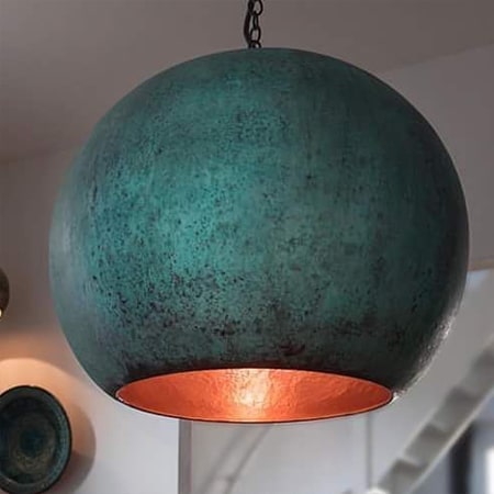 Wholesale copper lamps model Boli celling light: Style Baliartfurniture