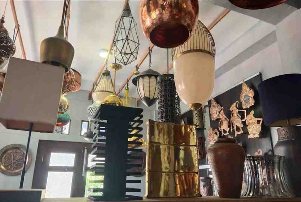 Ceiling Lamps in copper wholesale Indonesia manufacturer